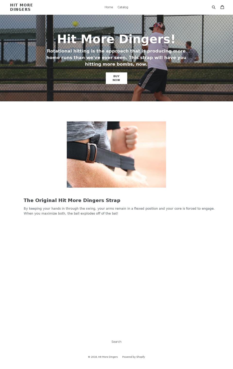 hitmoredingers.com — Shopify storefront screenshot