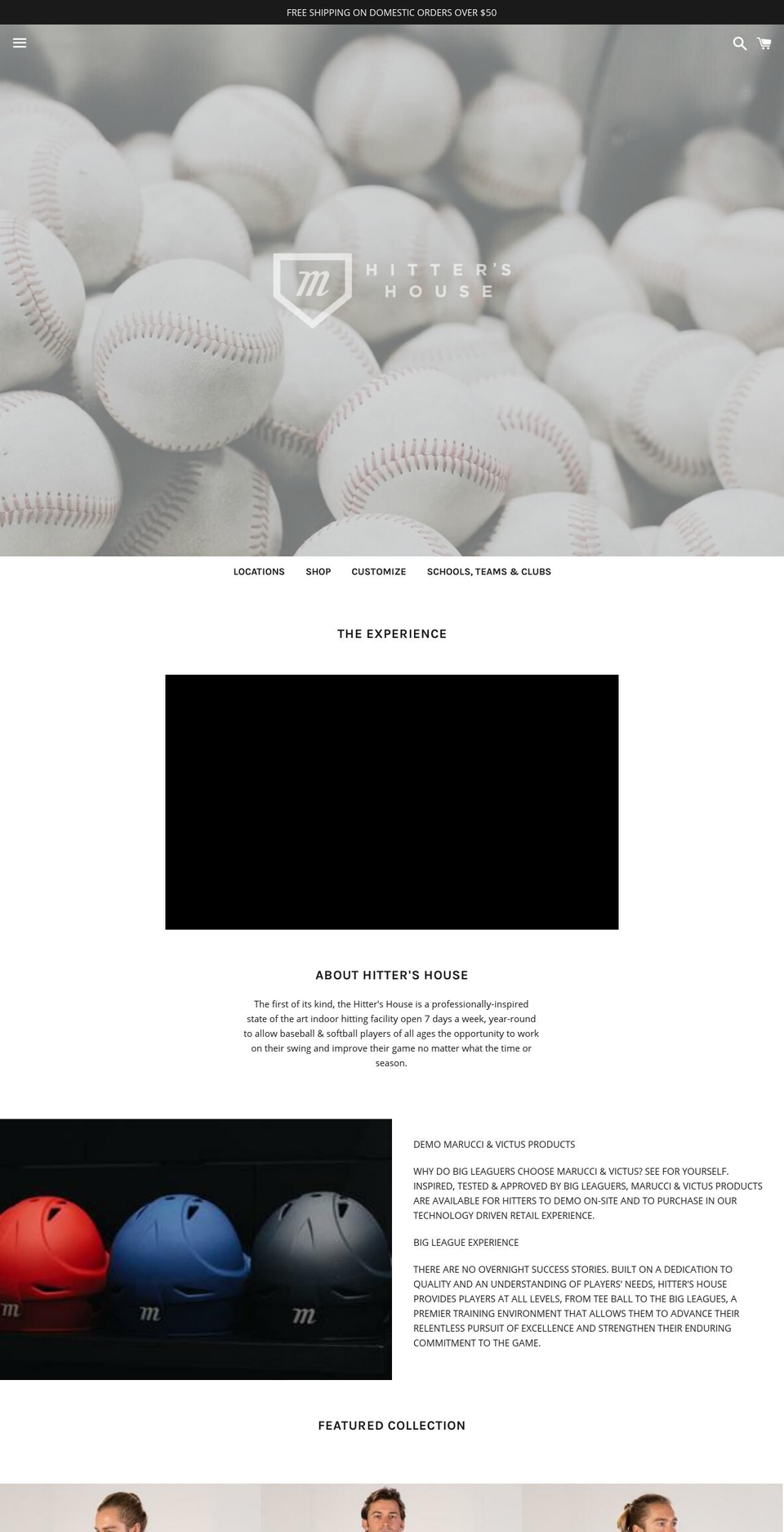 hittershouse.com shopify website screenshot