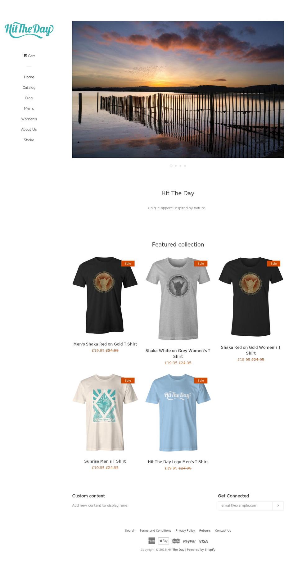 hittheday.com — Shopify storefront screenshot