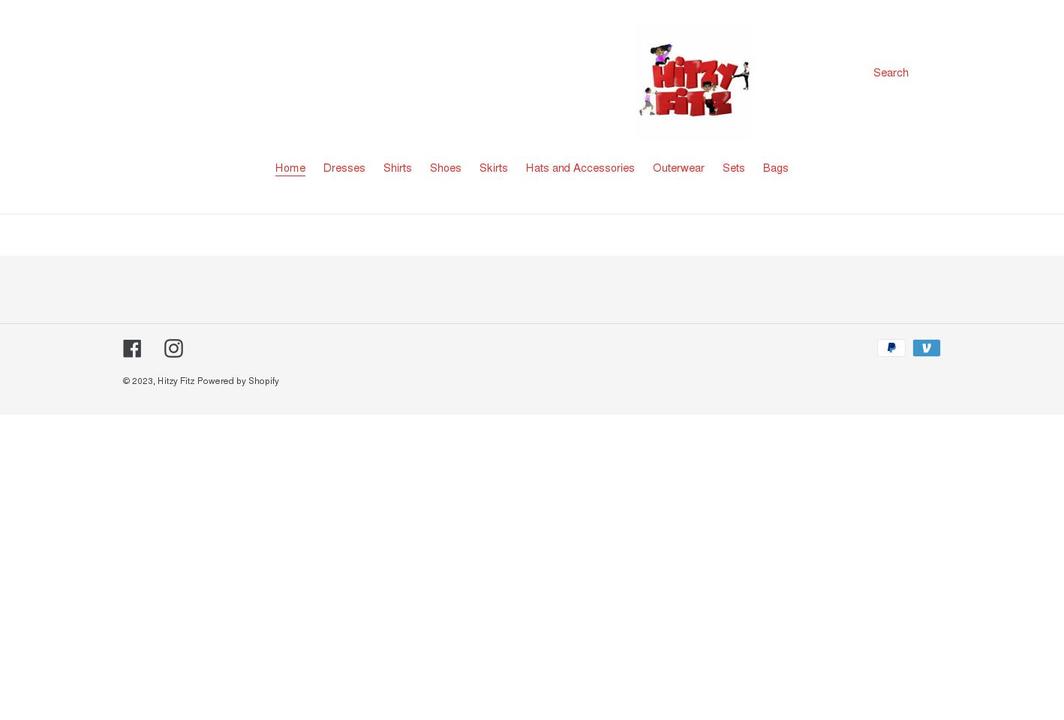 hitzyfitz.com shopify website screenshot