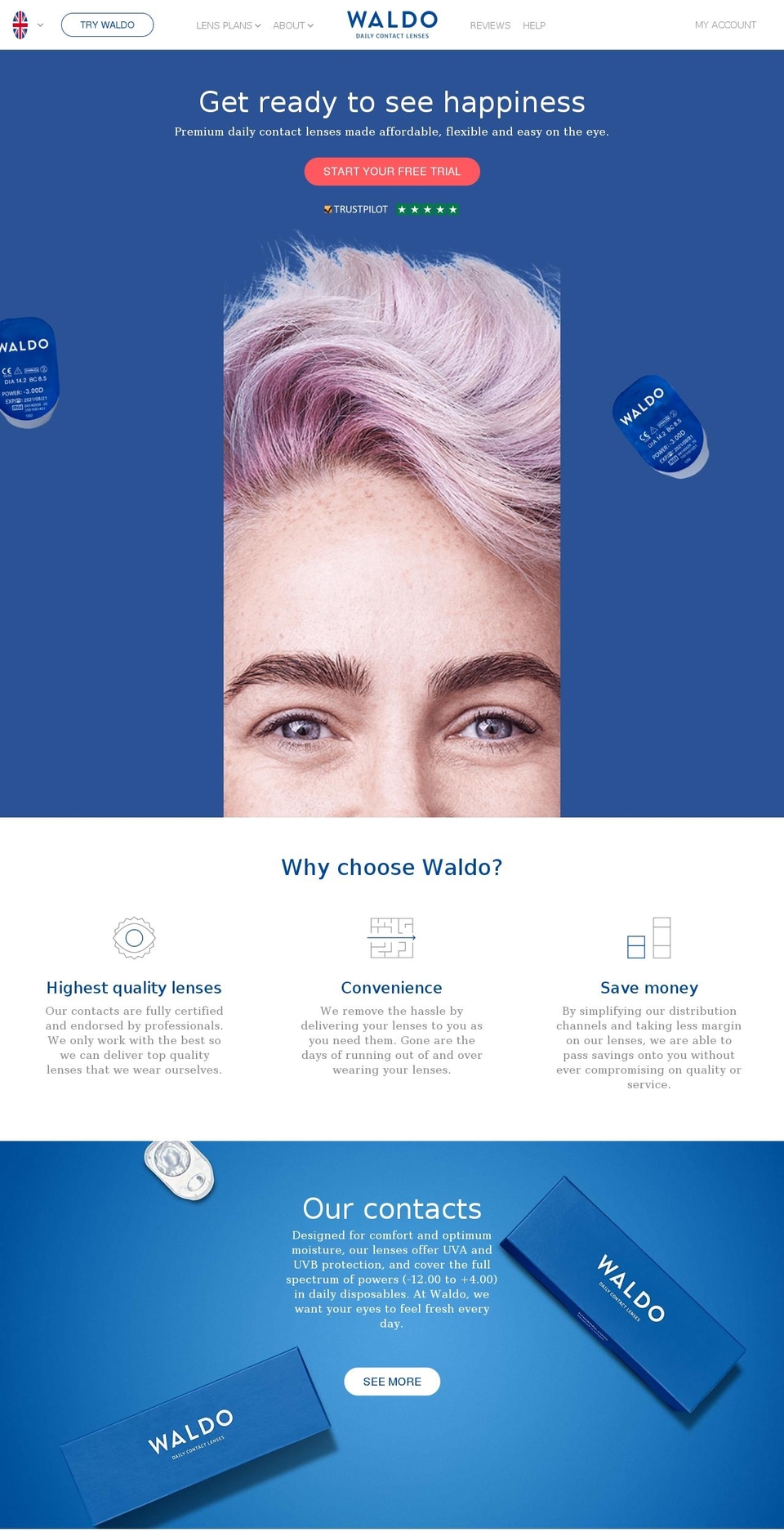 hiwaldo.com shopify website screenshot