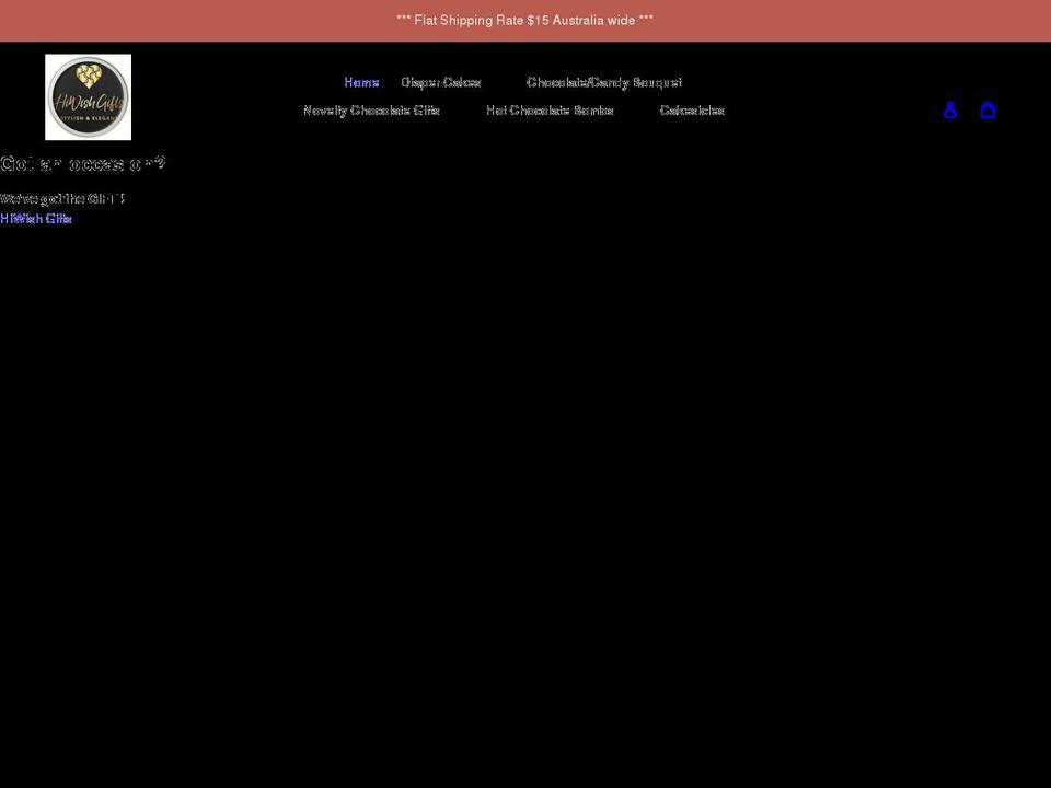 hiwishgifts.com shopify website screenshot