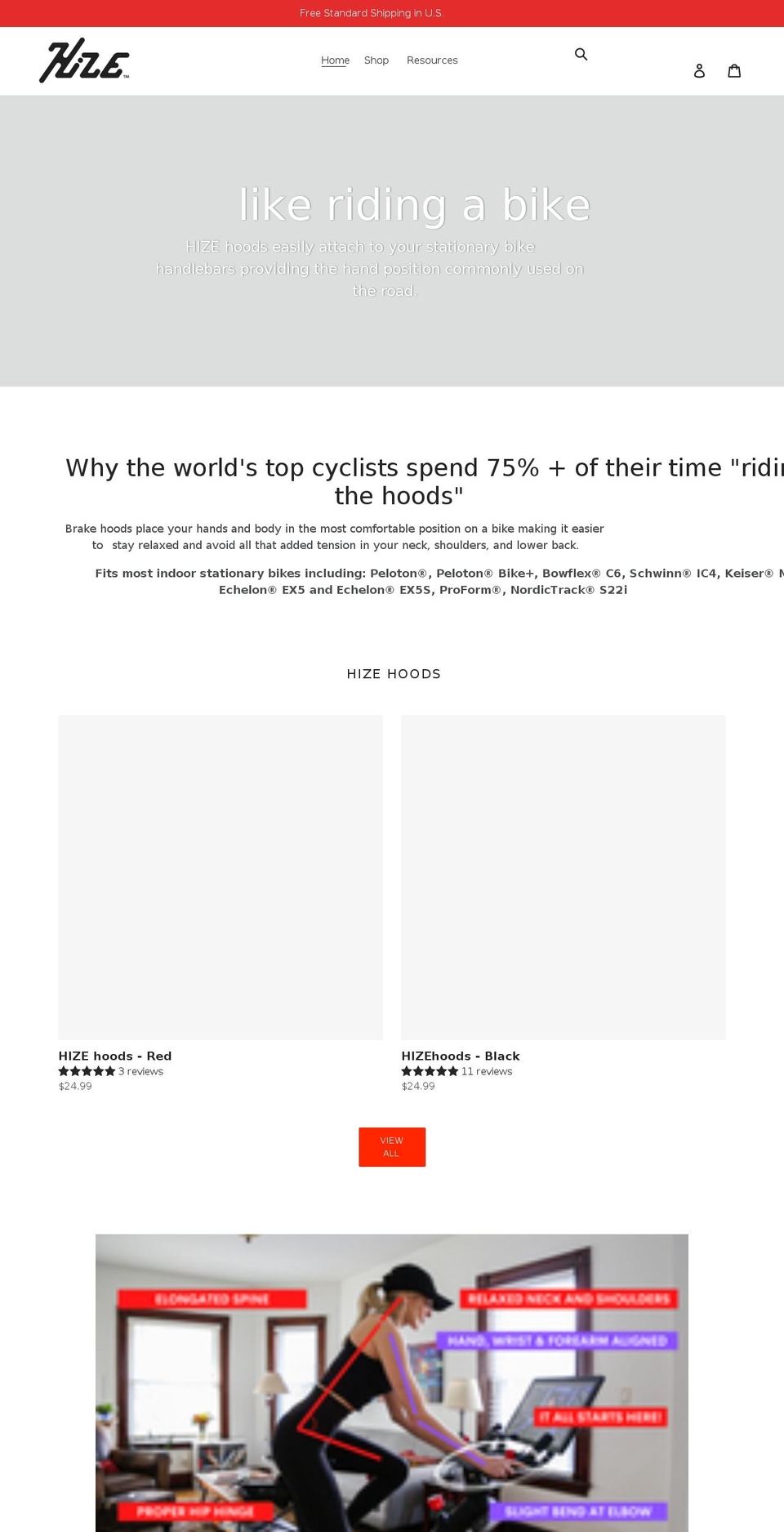 hizeman.com shopify website screenshot