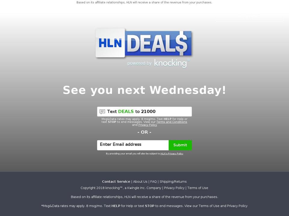 hlndeals.com — Shopify storefront screenshot