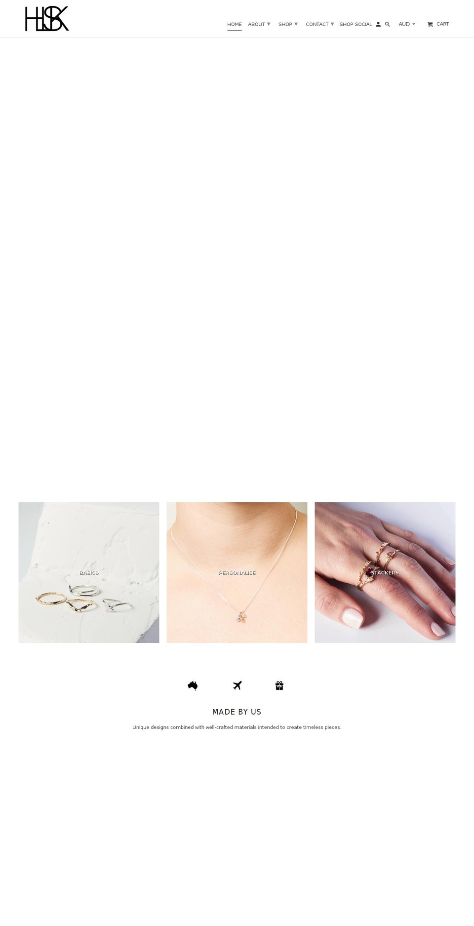 hlsk.com.au shopify website screenshot