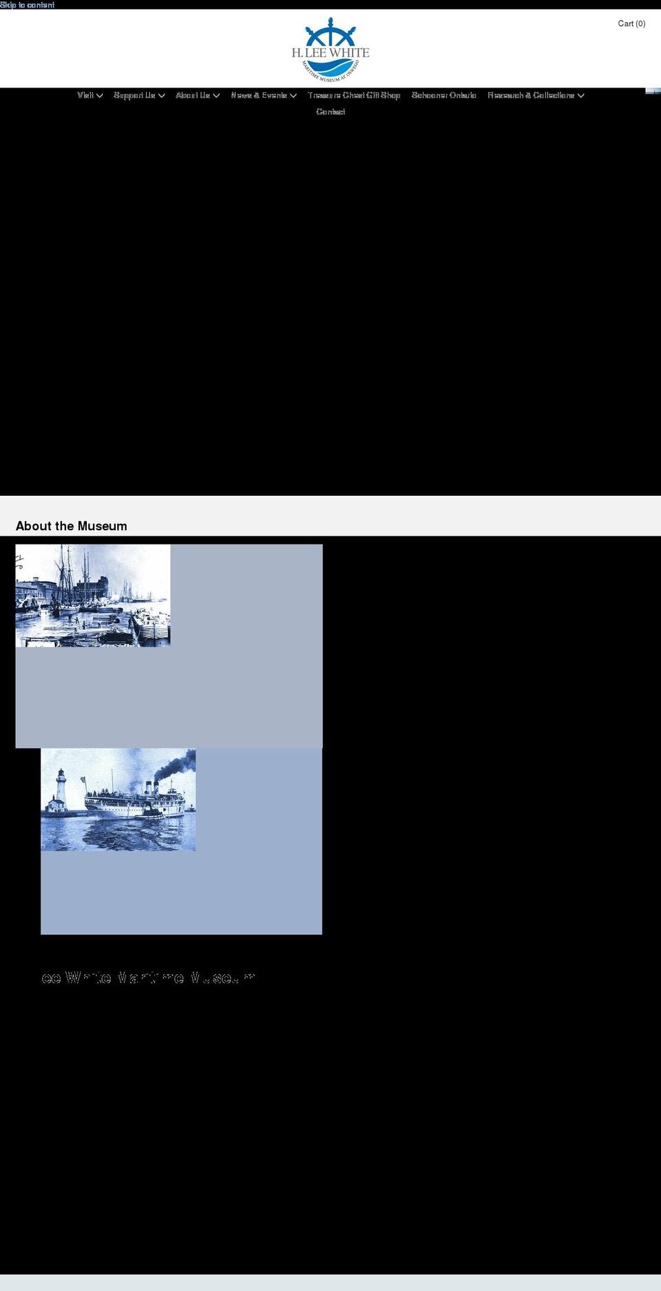 hlwmm.org shopify website screenshot