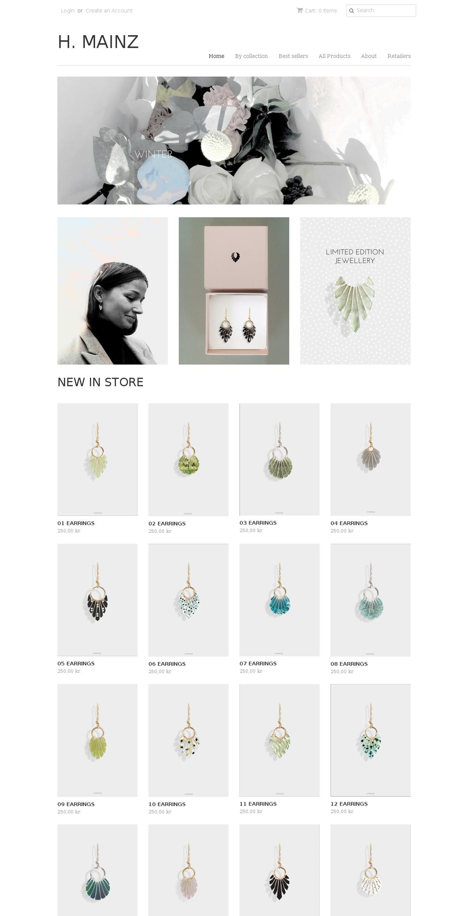 hmainz.com shopify website screenshot