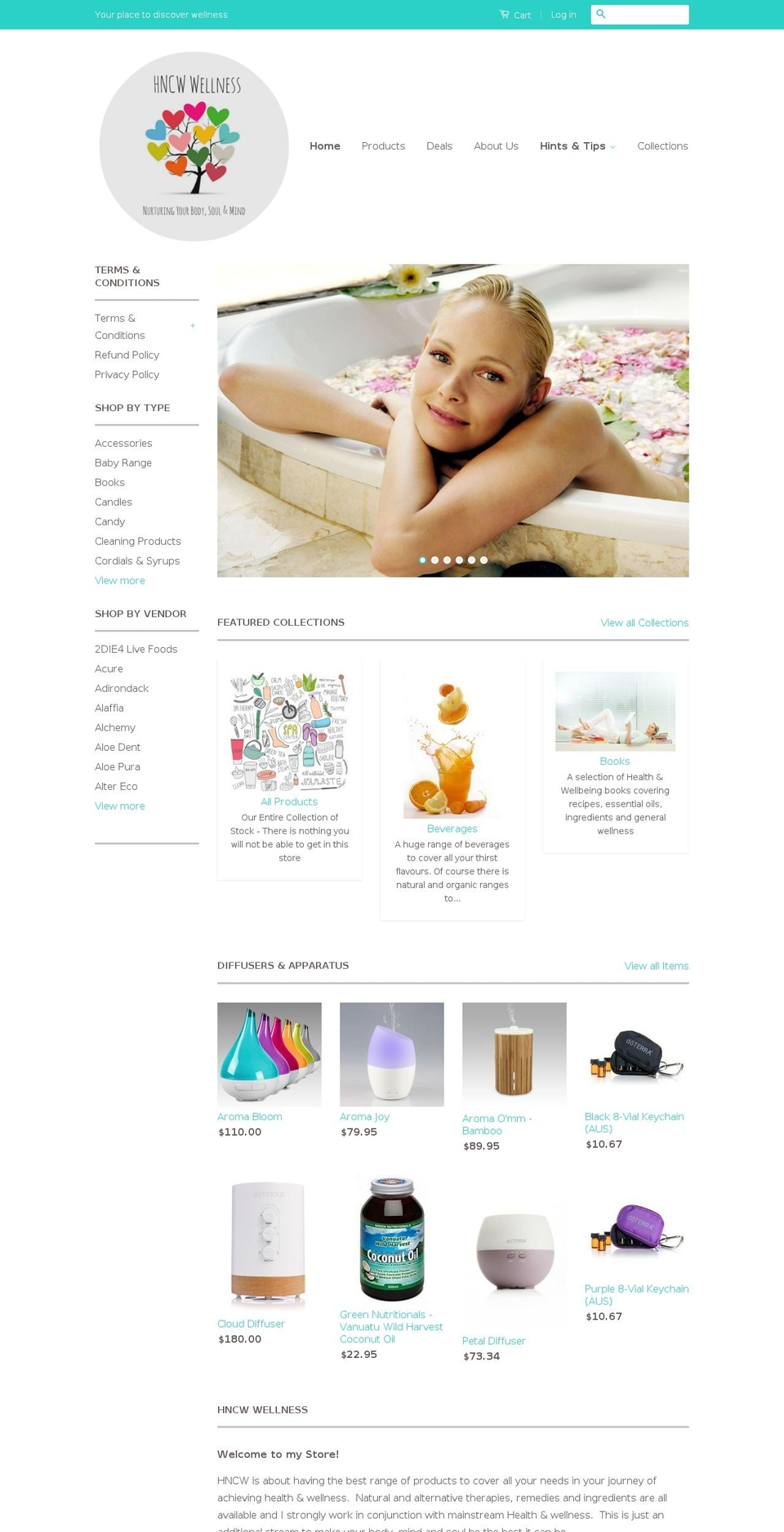 hncw.biz shopify website screenshot