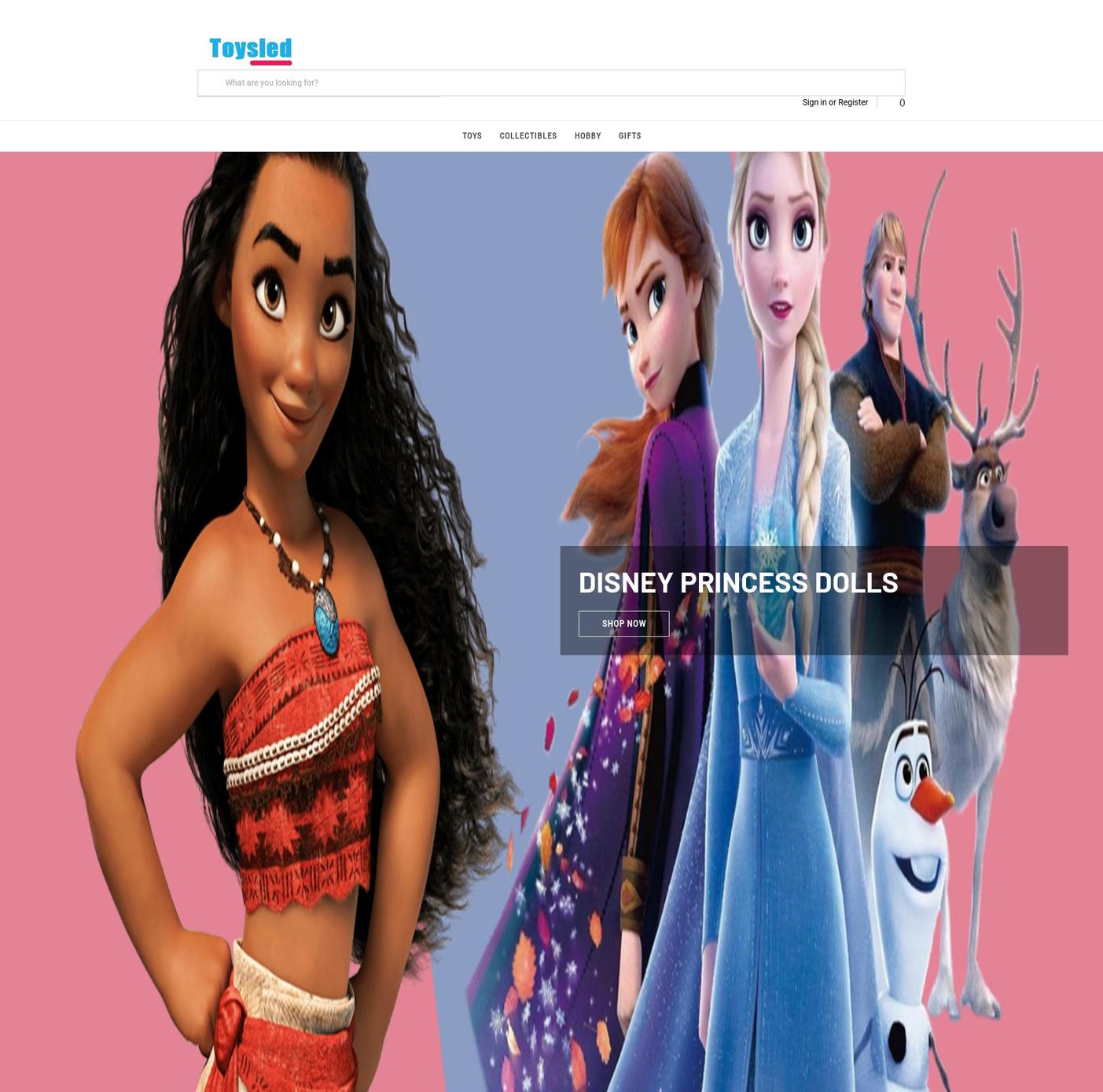 hobbysouth.com shopify website screenshot