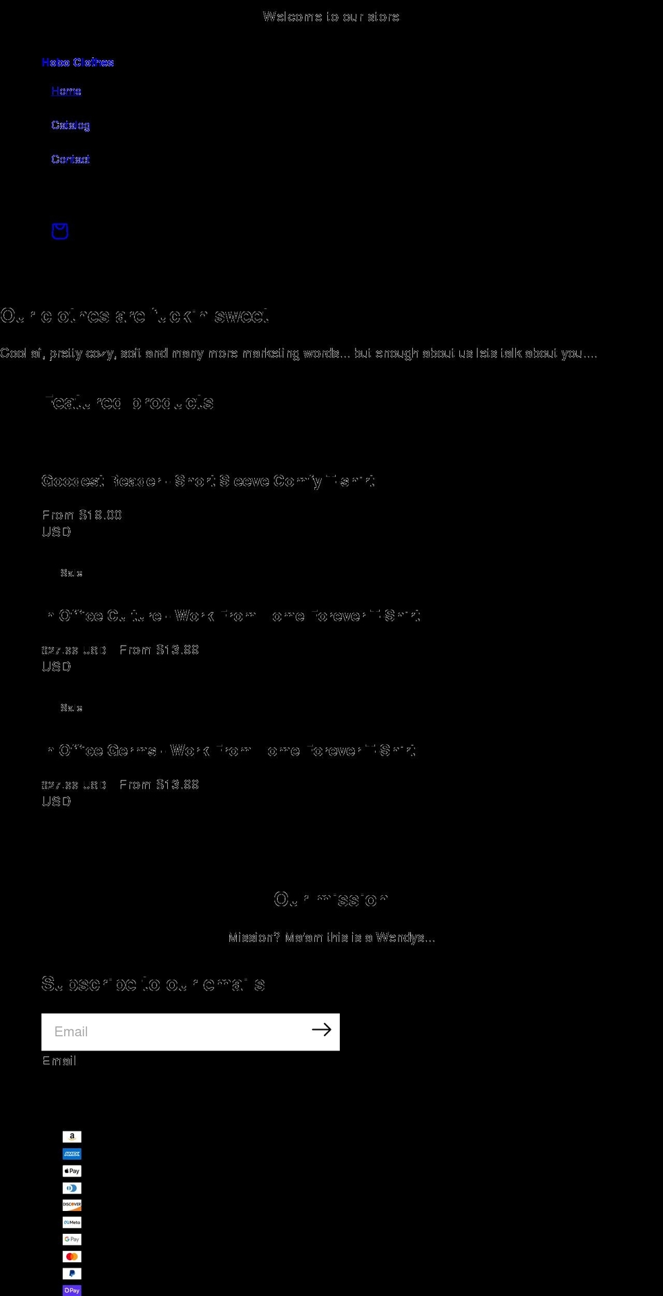 hoboclothes.com shopify website screenshot