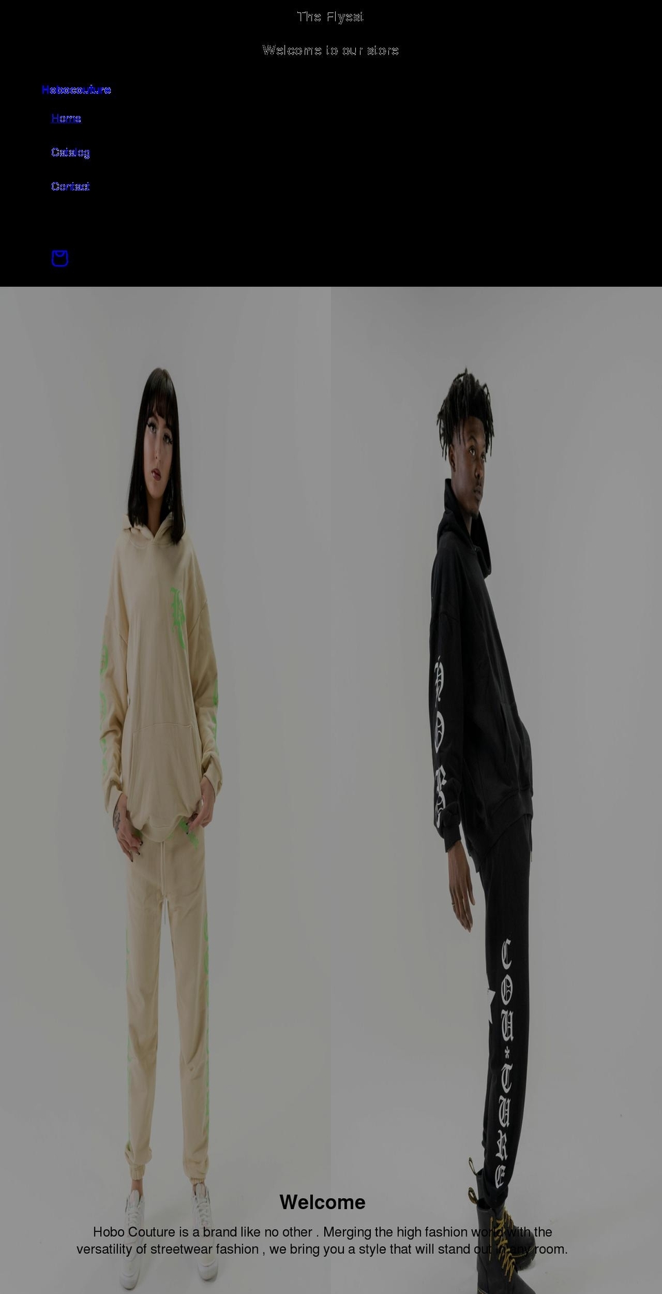 hobocouture.org shopify website screenshot