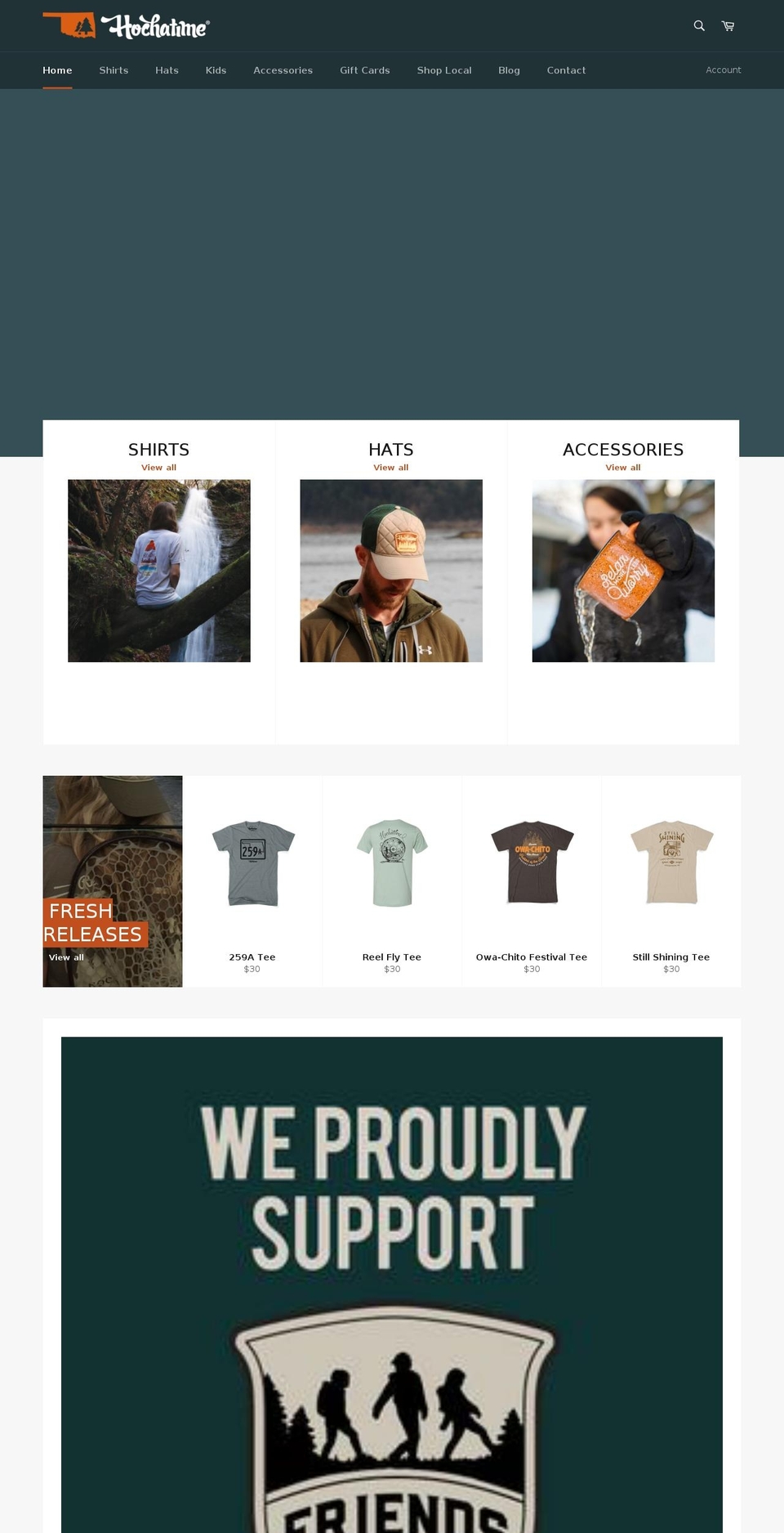 hochatime.com — Shopify storefront screenshot