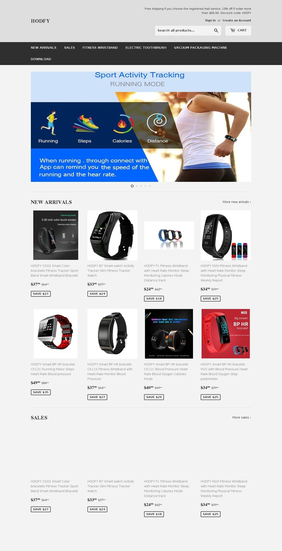 hodfy.com shopify website screenshot