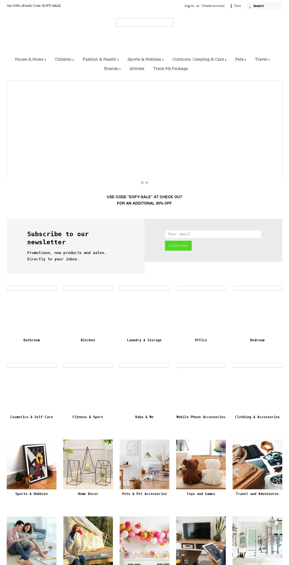 hodhealthandhome.com.au shopify website screenshot