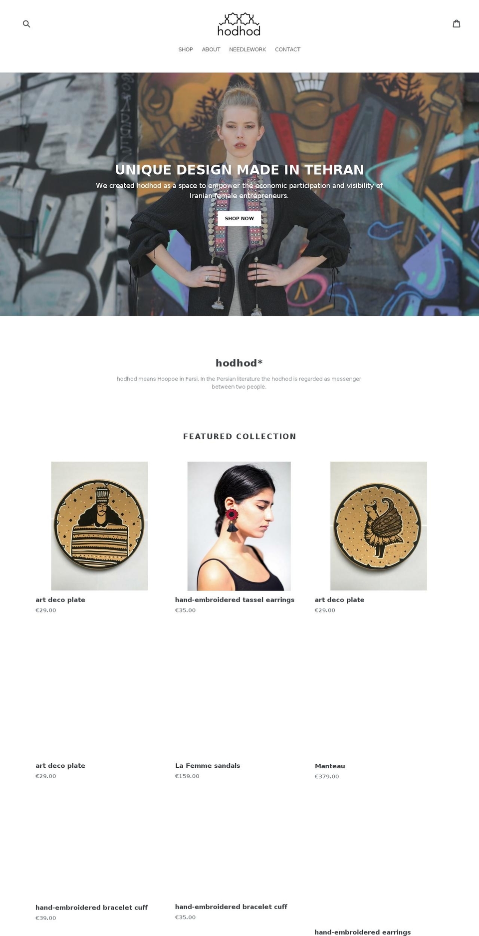hodhod-store.com — Shopify storefront screenshot