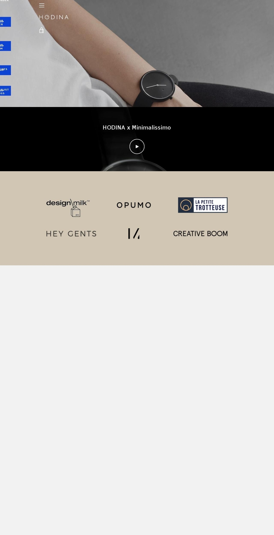Narrative (Afterpay Edits) Shopify theme site example hodinawatches.com