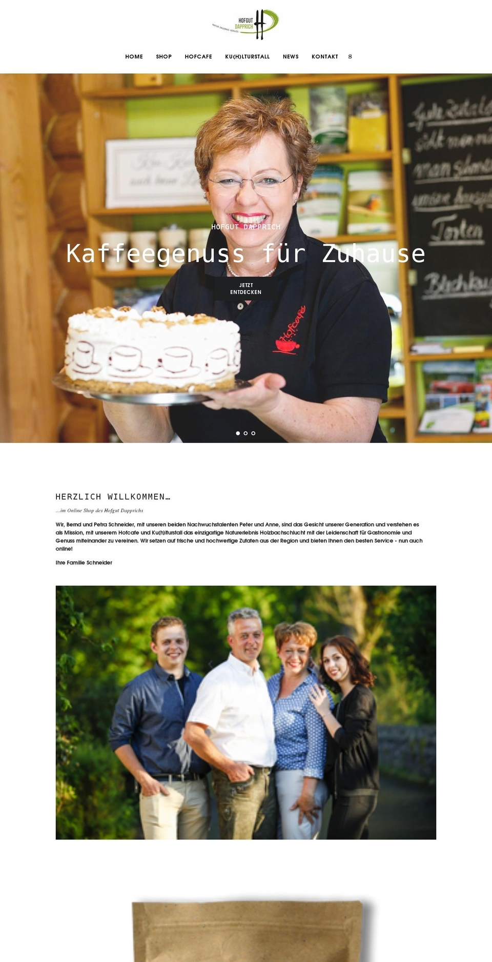 hofgut-dapprich-shop.de shopify website screenshot