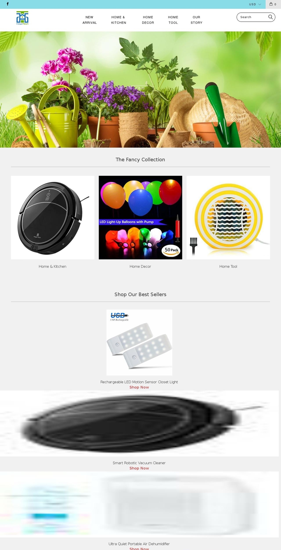hogartech.com — Shopify storefront screenshot