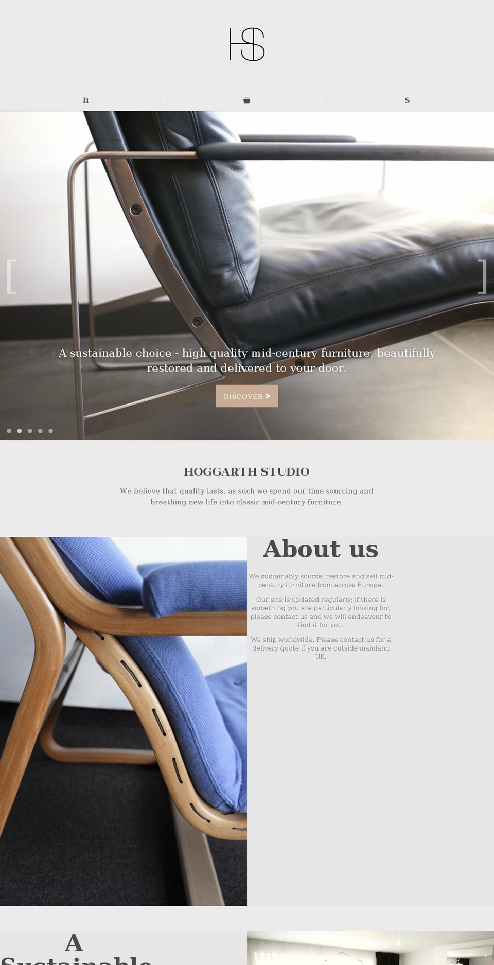 hoggarthstudio.com — Shopify storefront screenshot