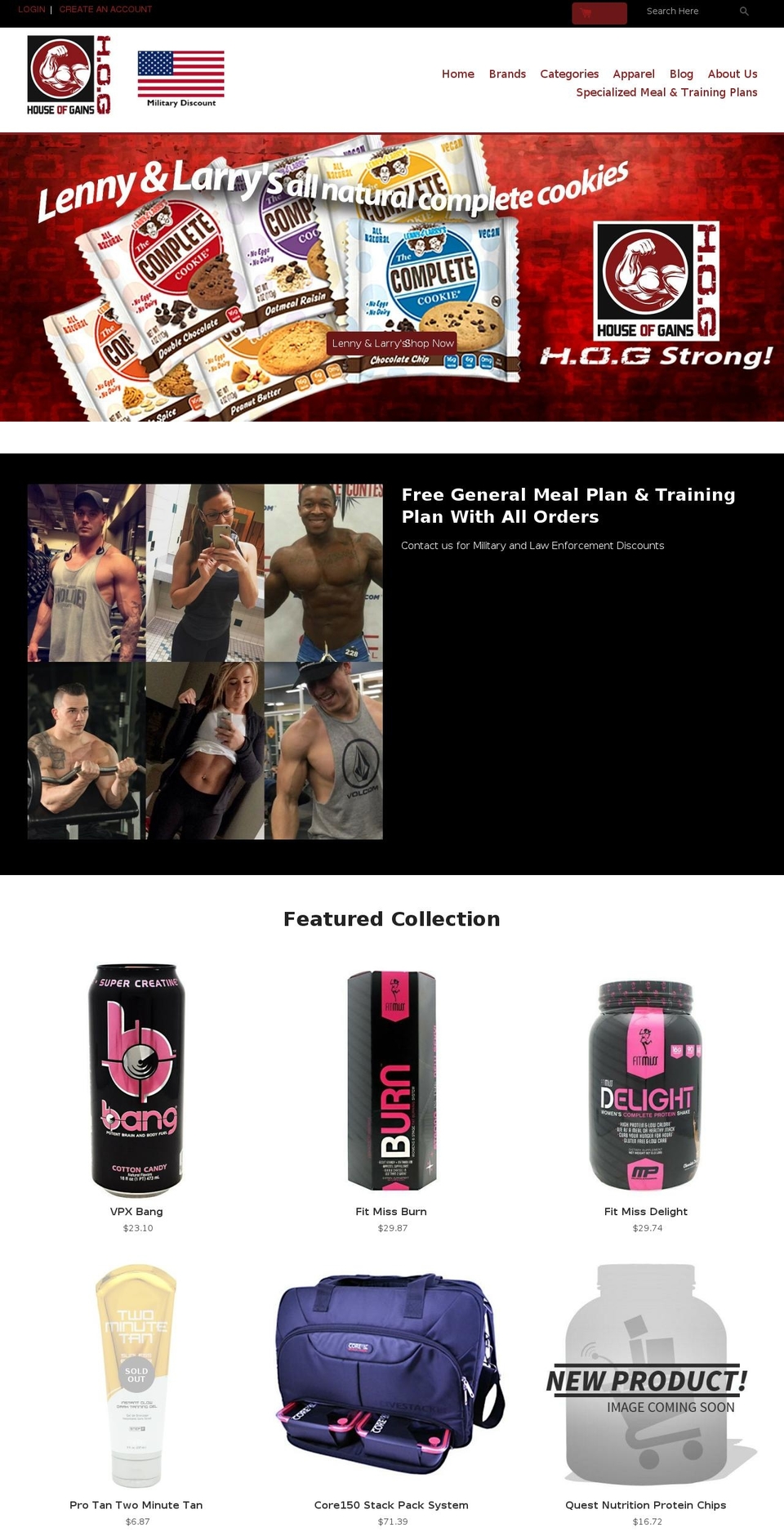 hogindustry.com shopify website screenshot