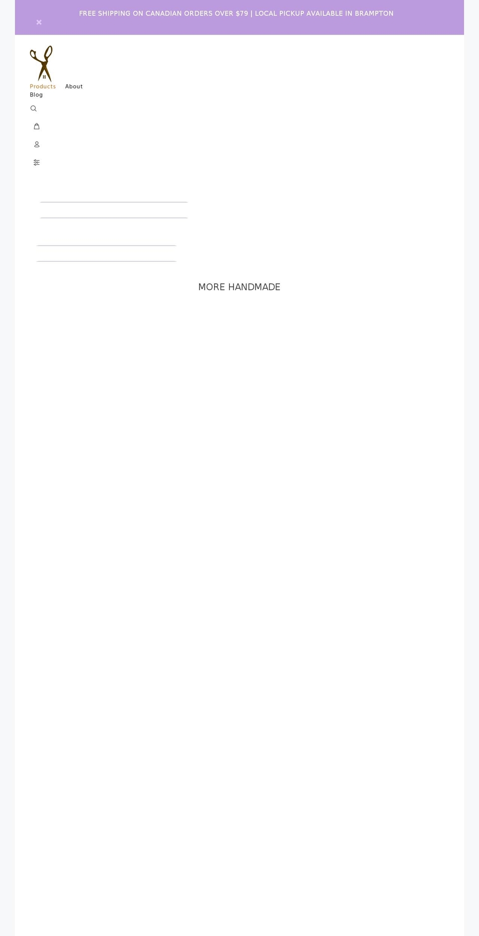 hoglumps.com shopify website screenshot