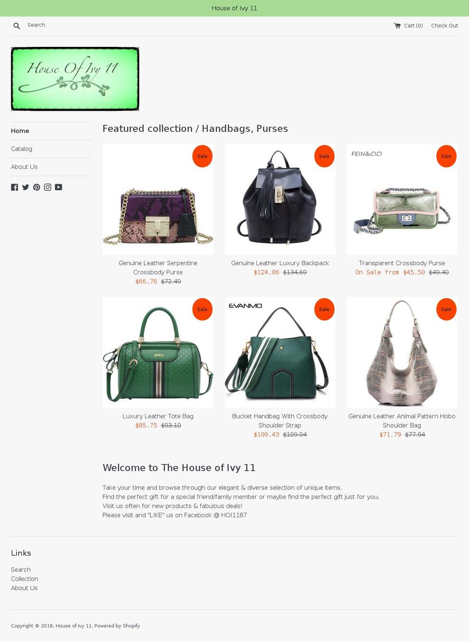 hoi11.com shopify website screenshot