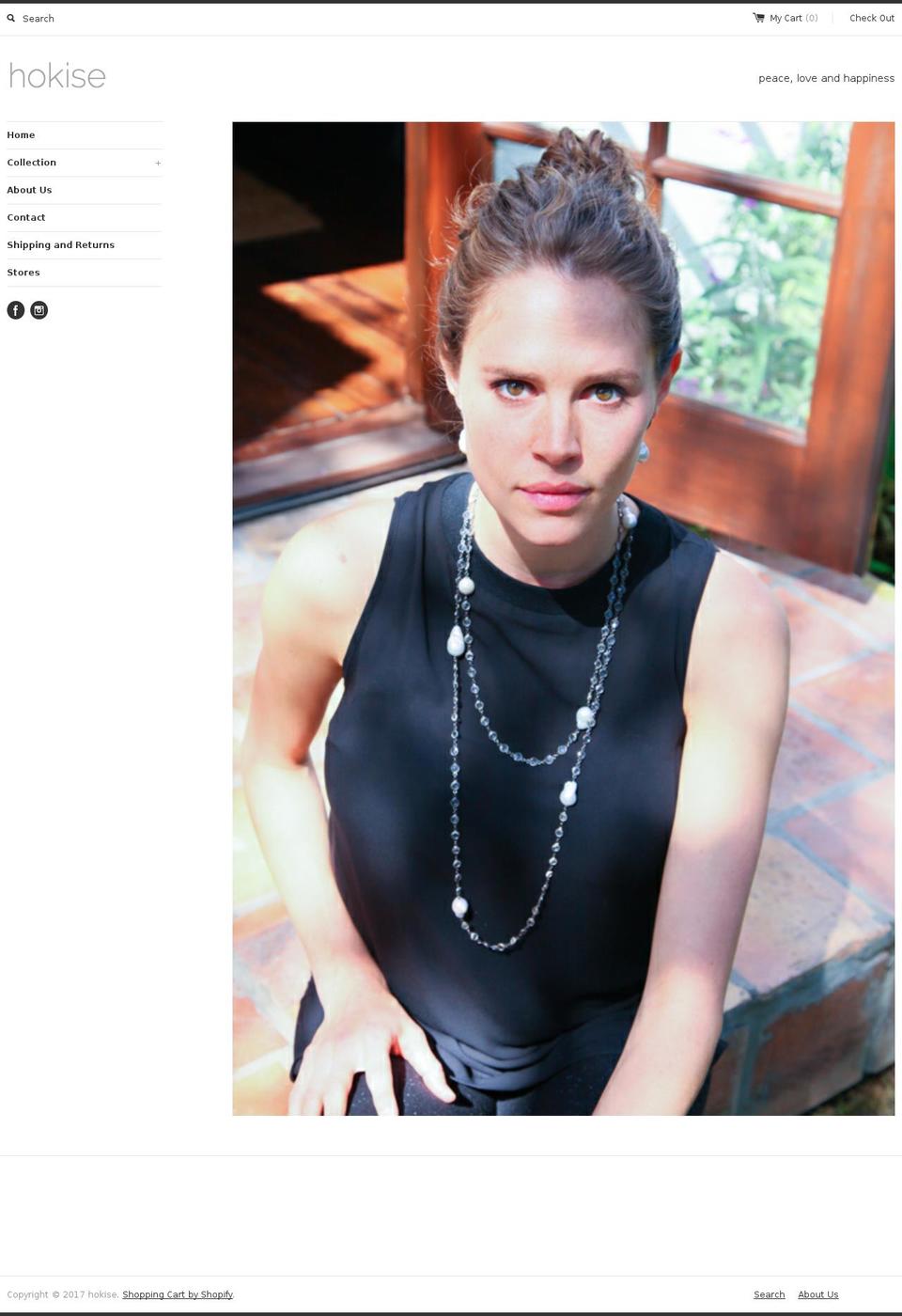 hokise.com shopify website screenshot