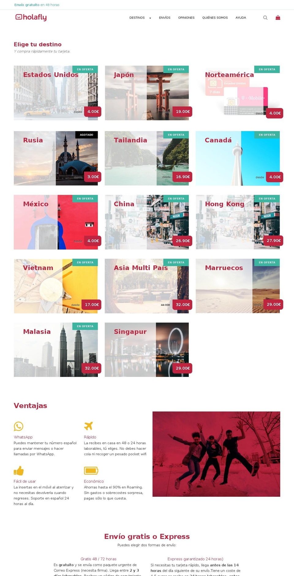 holafly.com — Shopify storefront screenshot