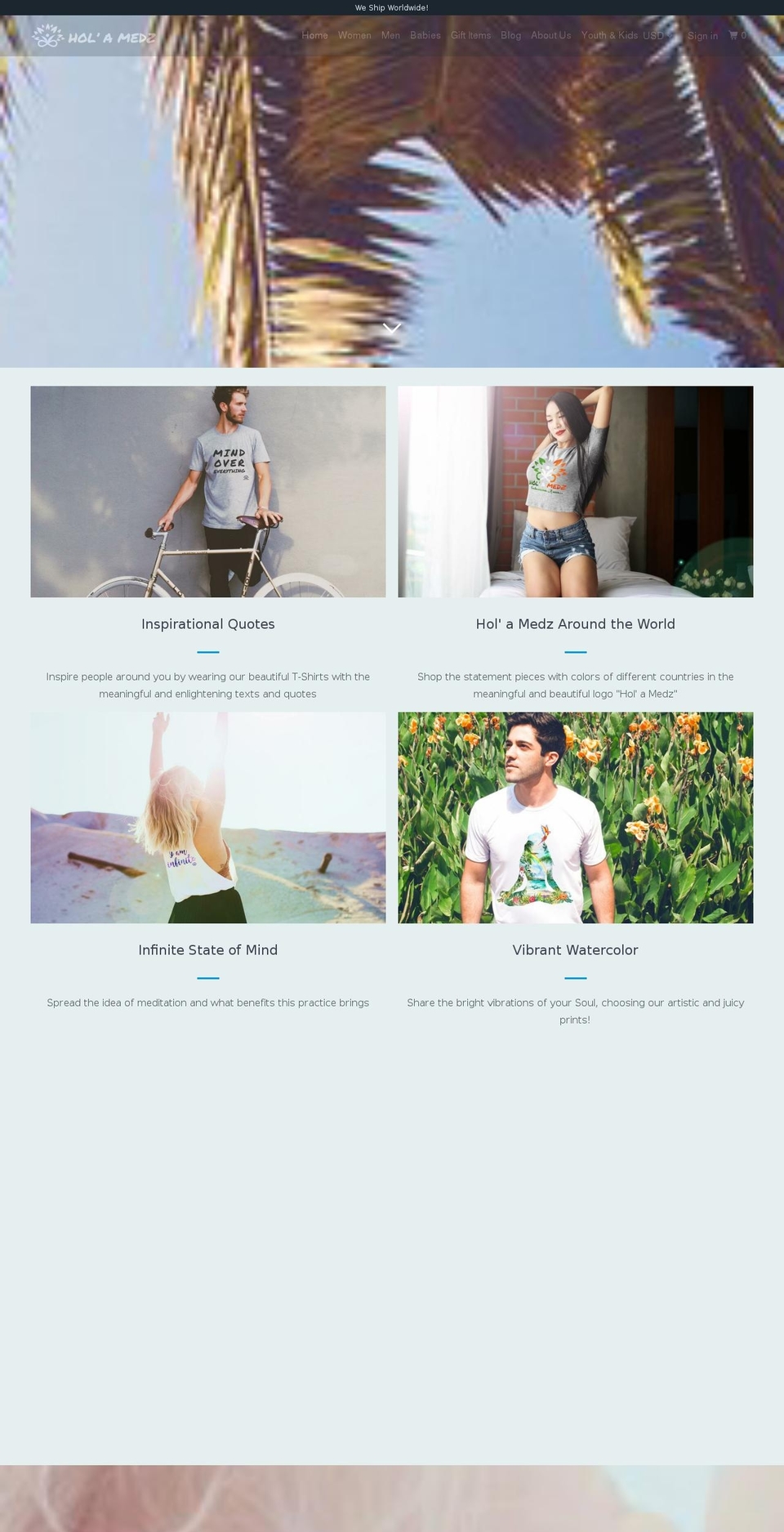 holamedz.com shopify website screenshot