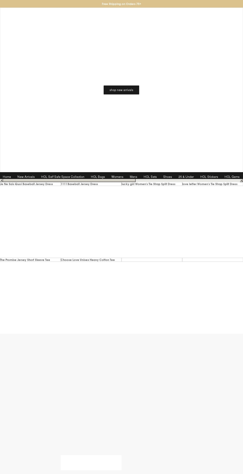 holcode.com shopify website screenshot