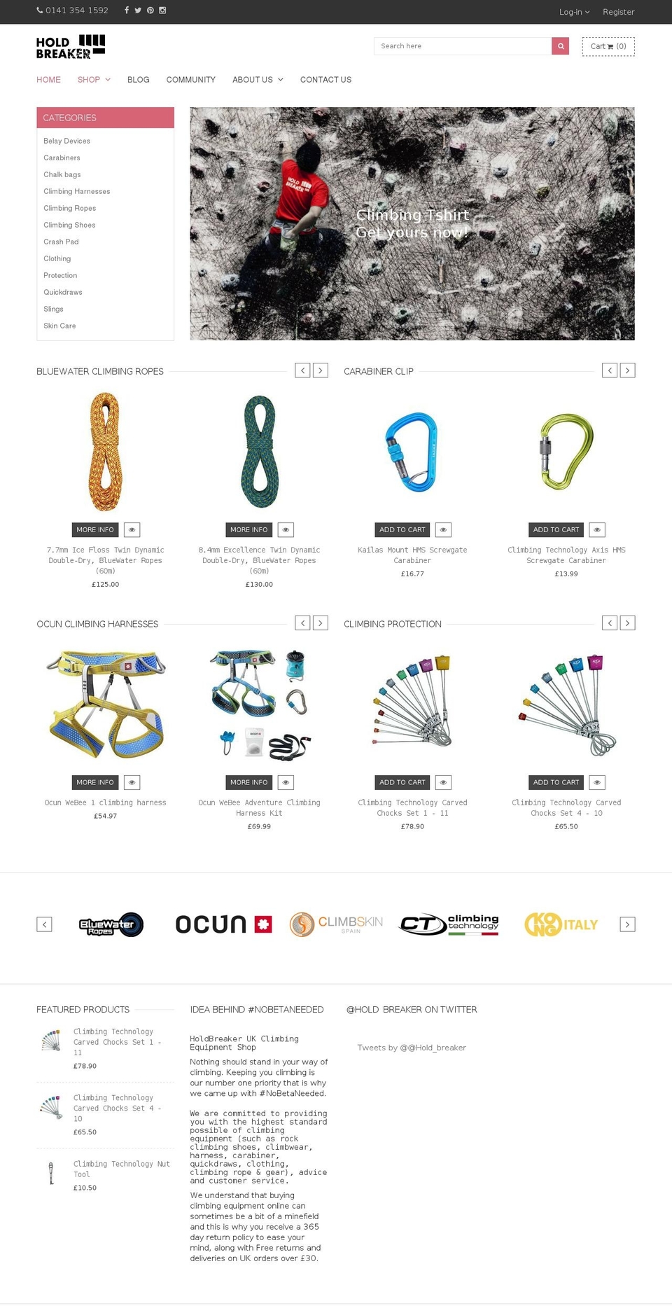 holdbreaker.com shopify website screenshot