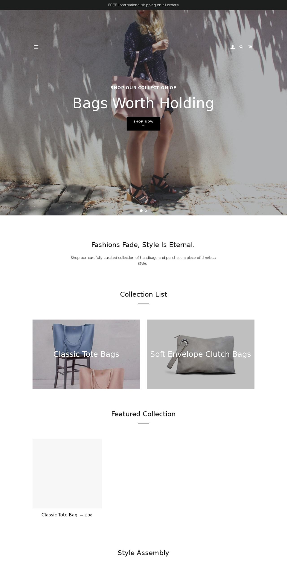 holdme.co shopify website screenshot