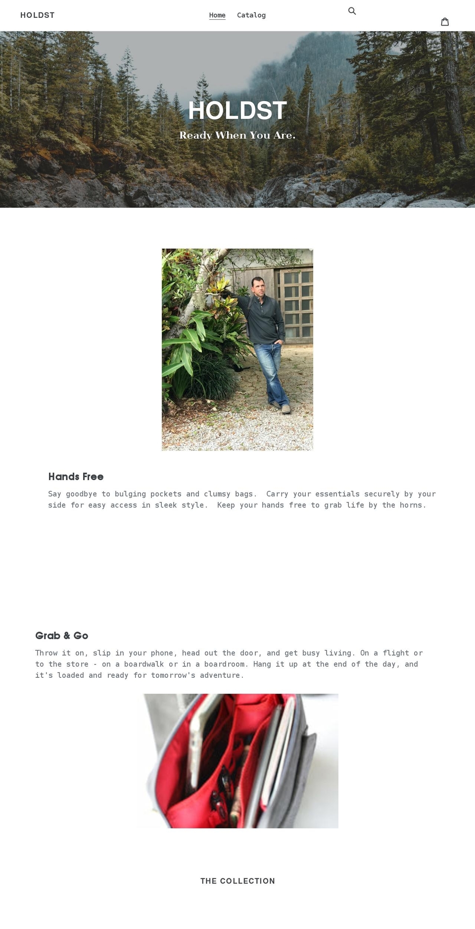 holdst.com shopify website screenshot