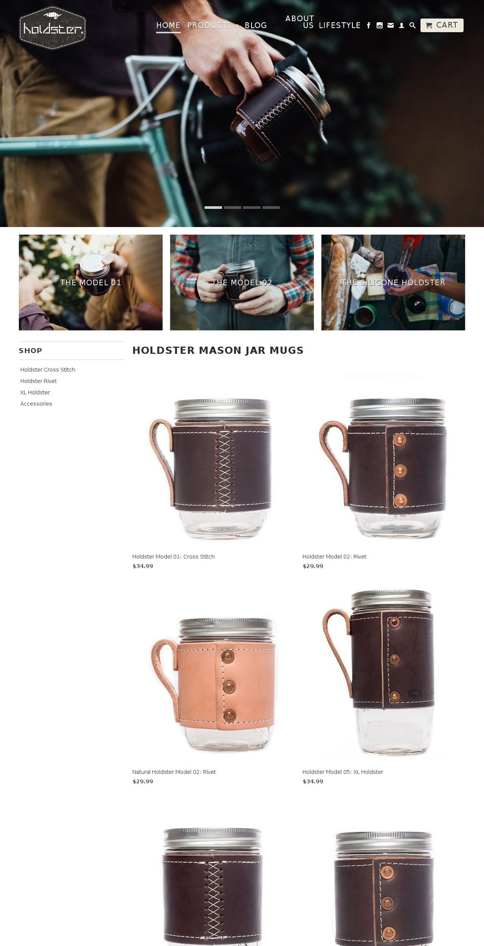 holdsterusa.com shopify website screenshot