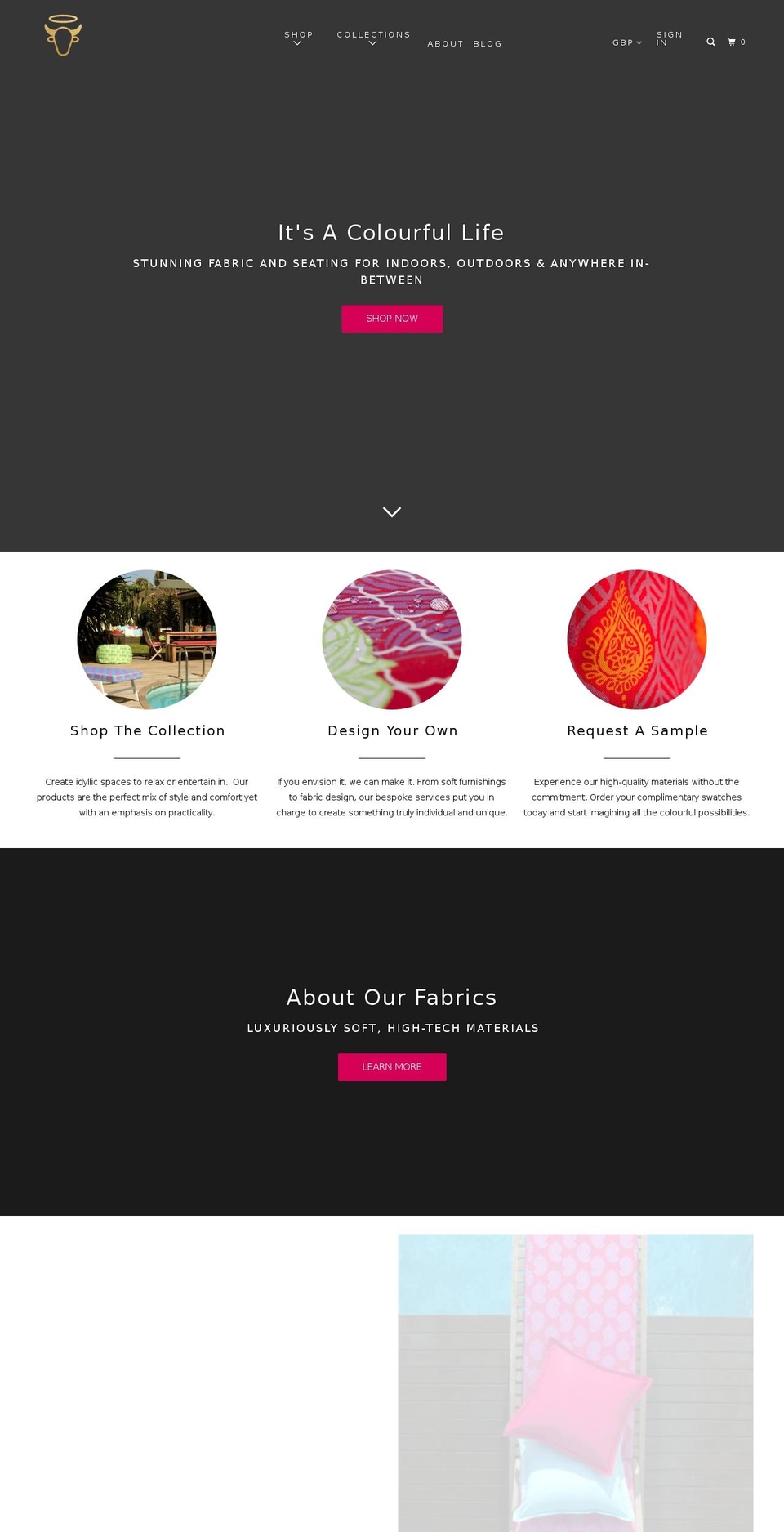 holicowhome.com — Shopify storefront screenshot