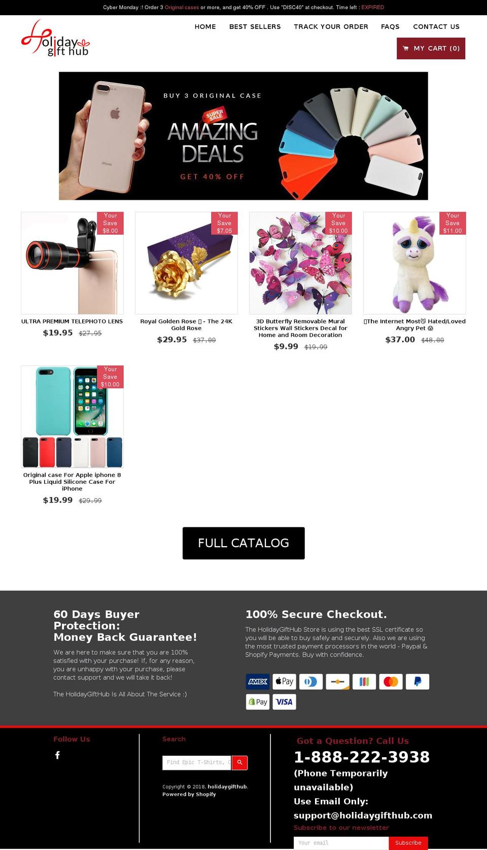 Copy of theme-export-www-tacticalarmory-net-the... Shopify theme site example holidaygifthub.com