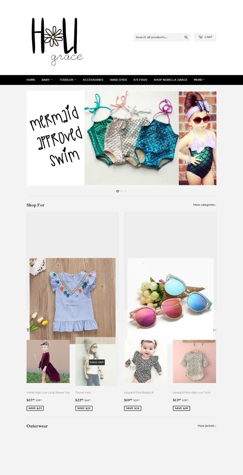 holithreads.com — Shopify storefront screenshot