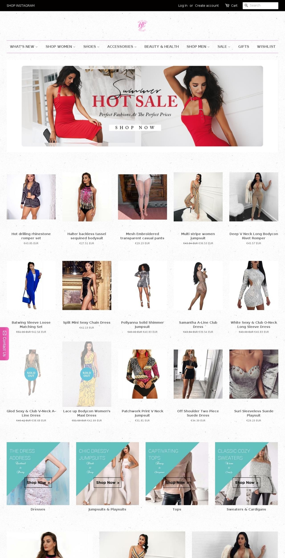 holjazchic.com — Shopify storefront screenshot