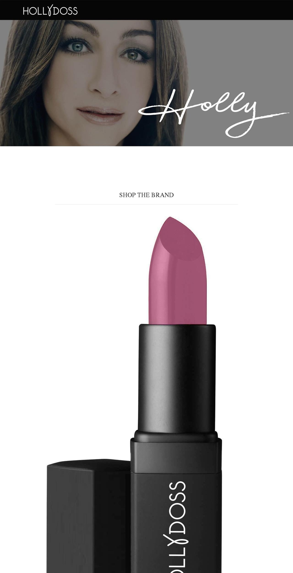 hollydoss.com shopify website screenshot