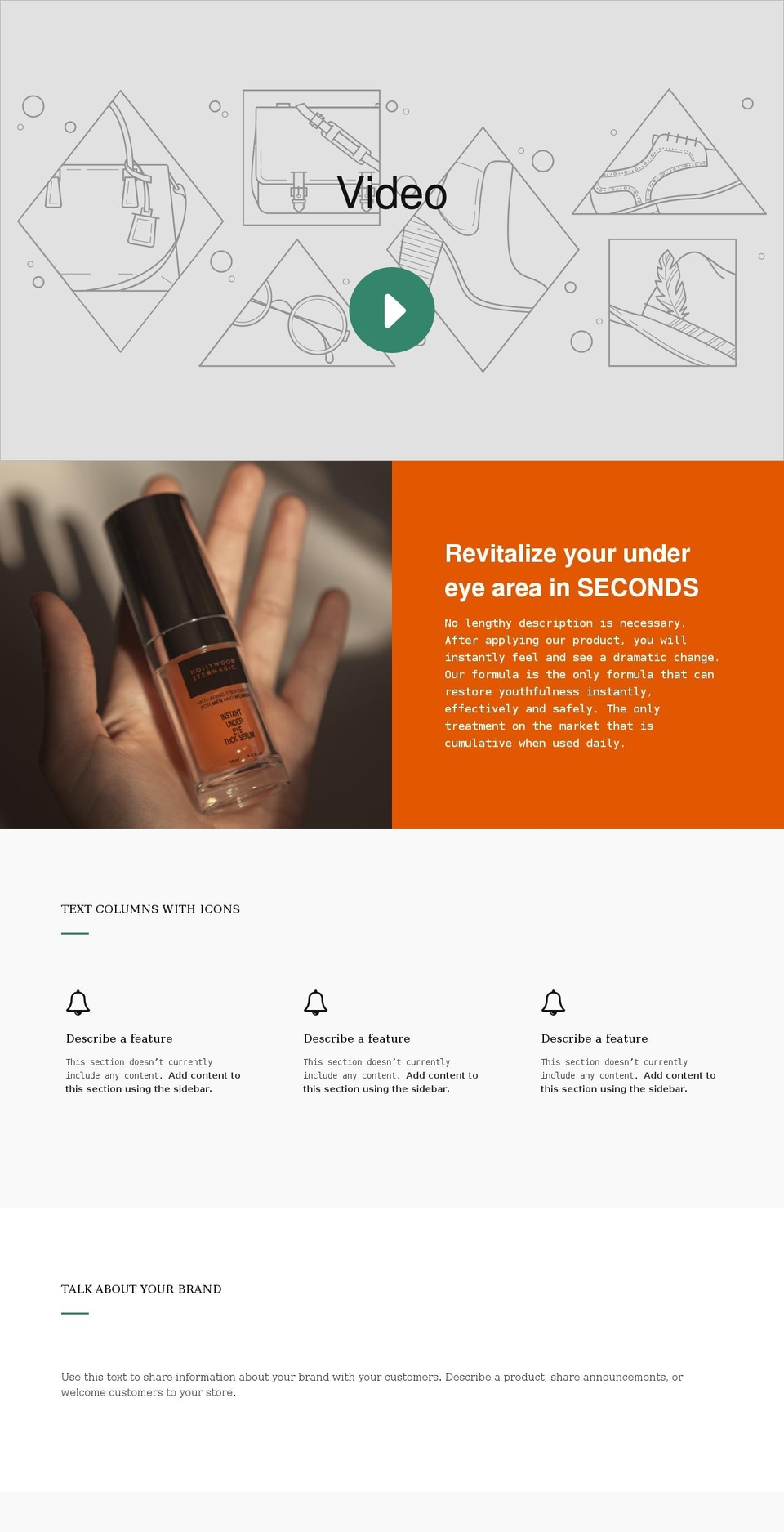 hollywood-eye-magic.myshopify.com shopify website screenshot