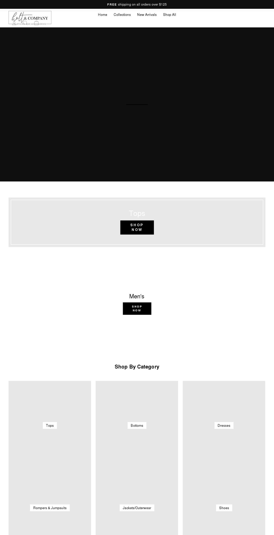 holt-company.com shopify website screenshot
