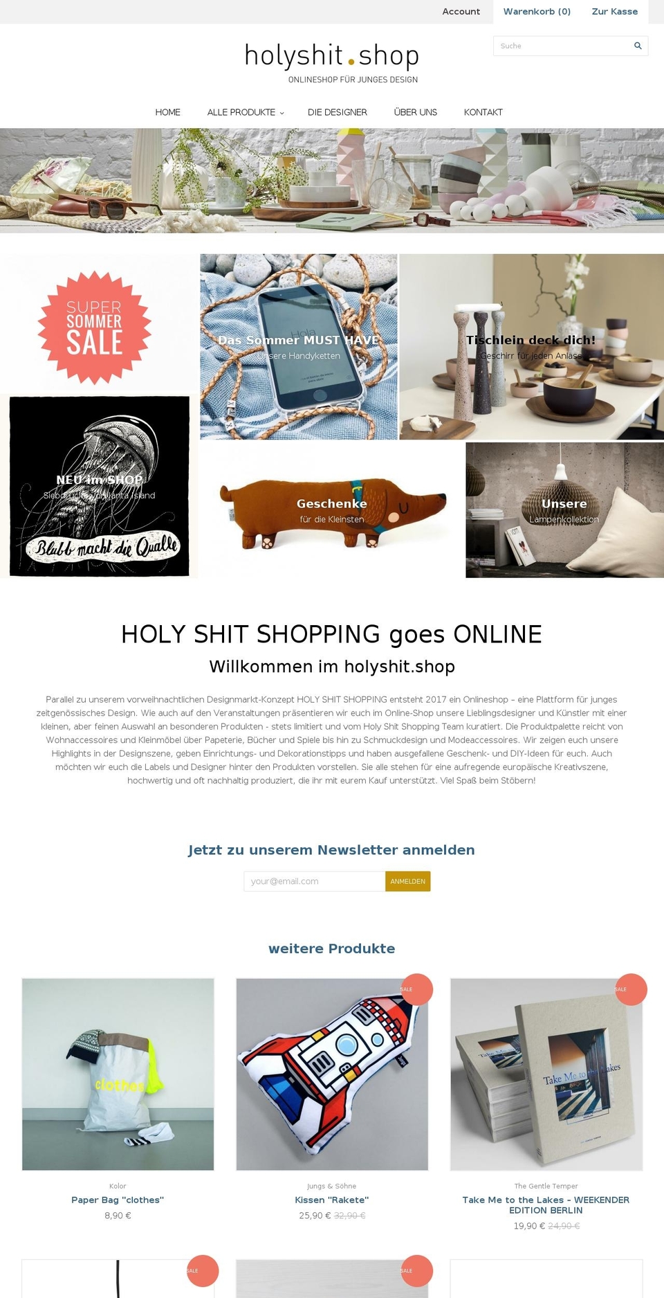 holy-shit-shop.myshopify.com shopify website screenshot