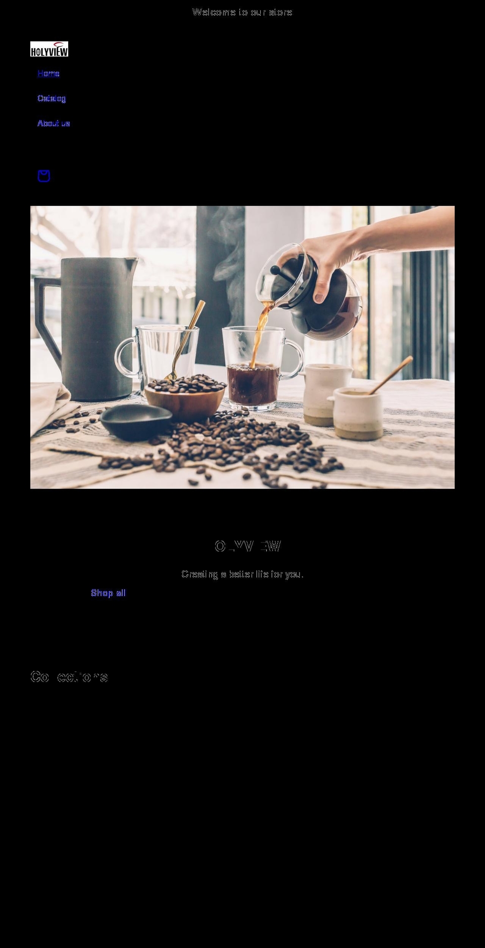 holyviewpromo.com shopify website screenshot
