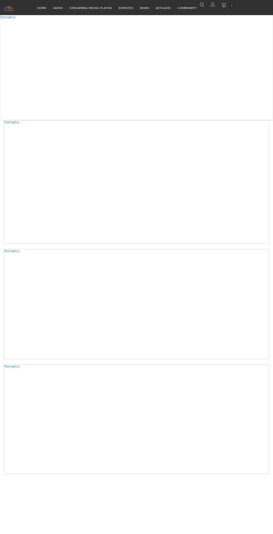 homatics.com shopify website screenshot