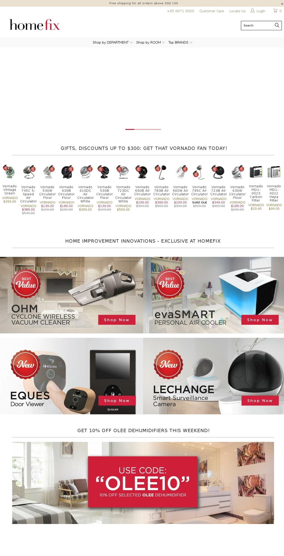 home-fix.com — Shopify storefront screenshot