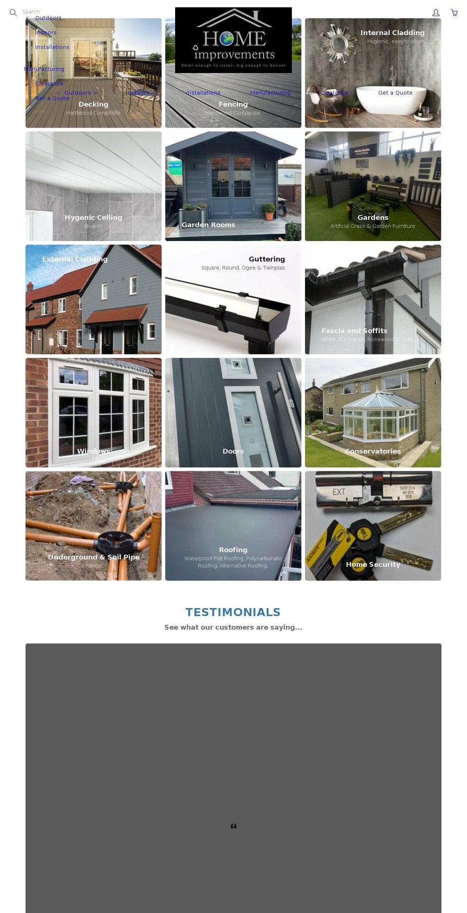 home-is.co.uk shopify website screenshot