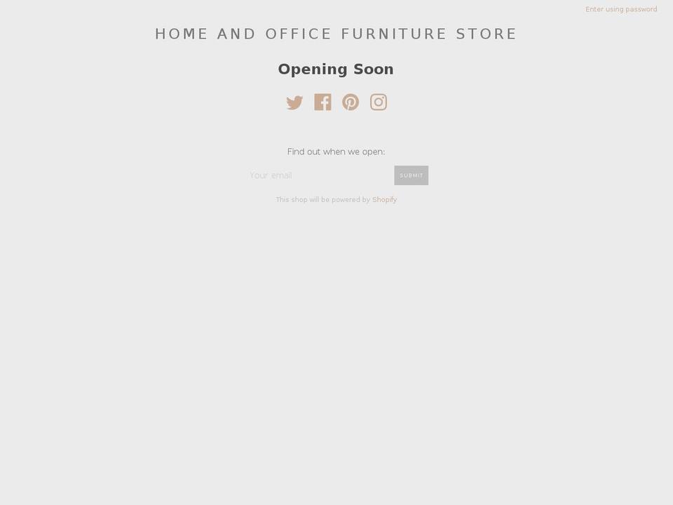 homeandofficefurniture.net shopify website screenshot