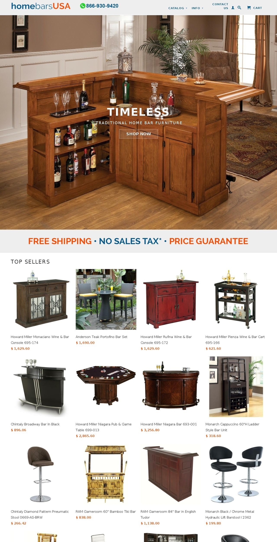 homebarusa.com shopify website screenshot