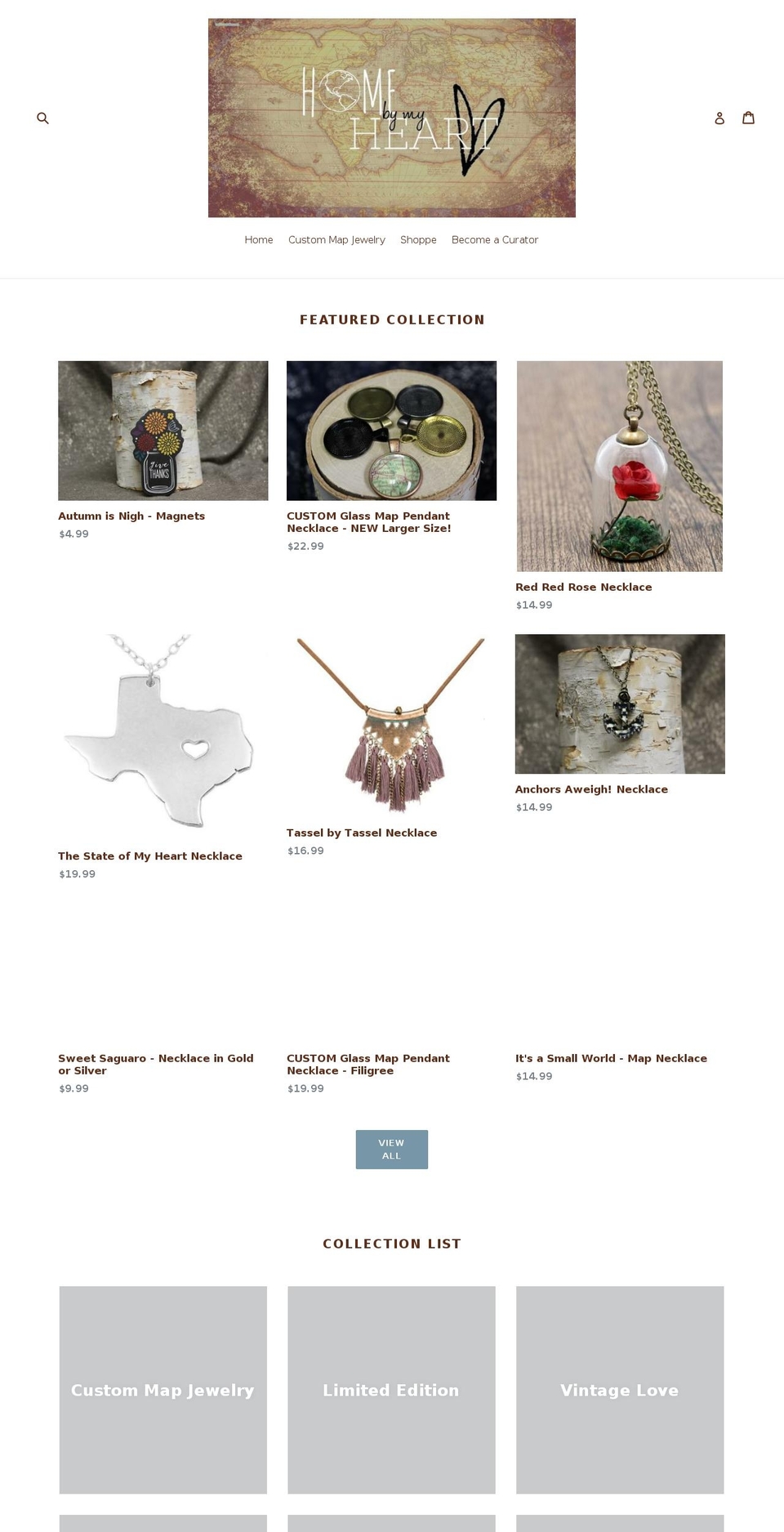 homebymyheart.com shopify website screenshot