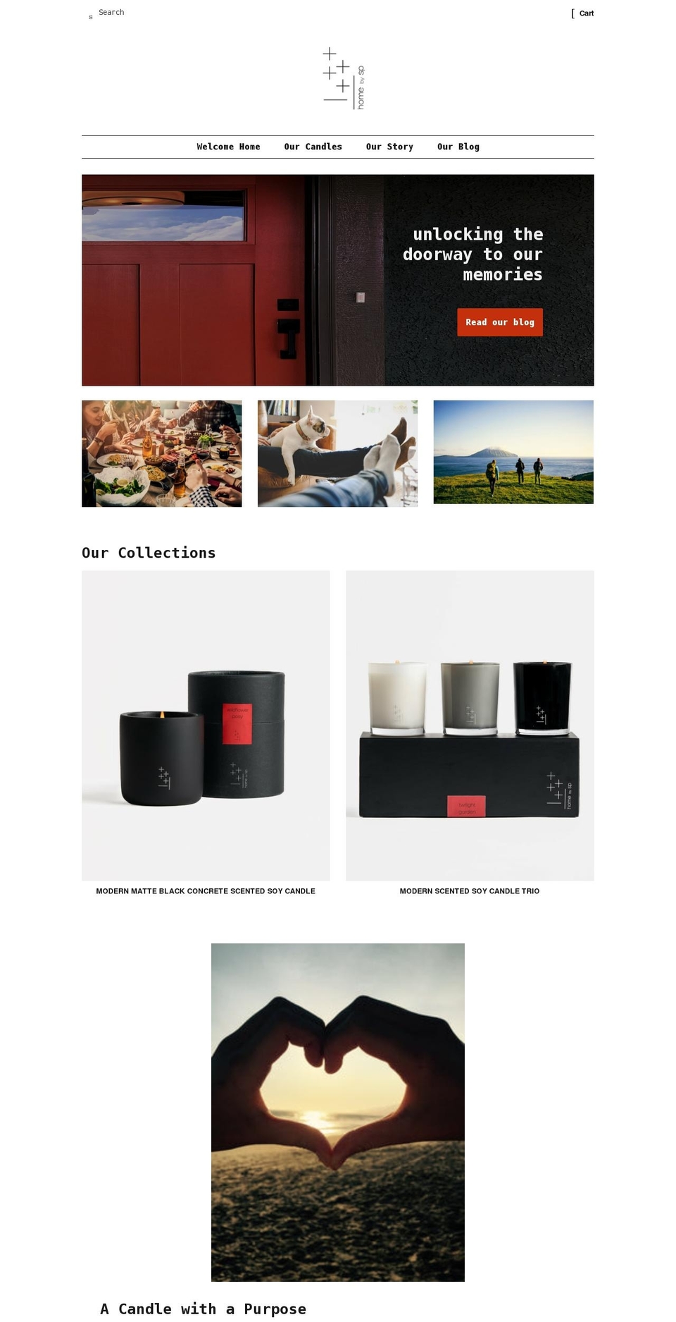 homebysp.com shopify website screenshot